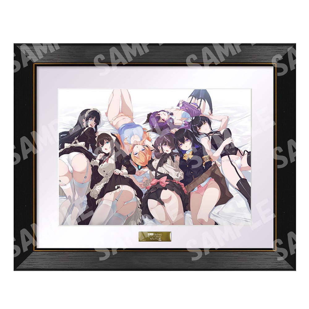 ジャケット描き下ろし使用 A4複製画キャラファイングラフ
